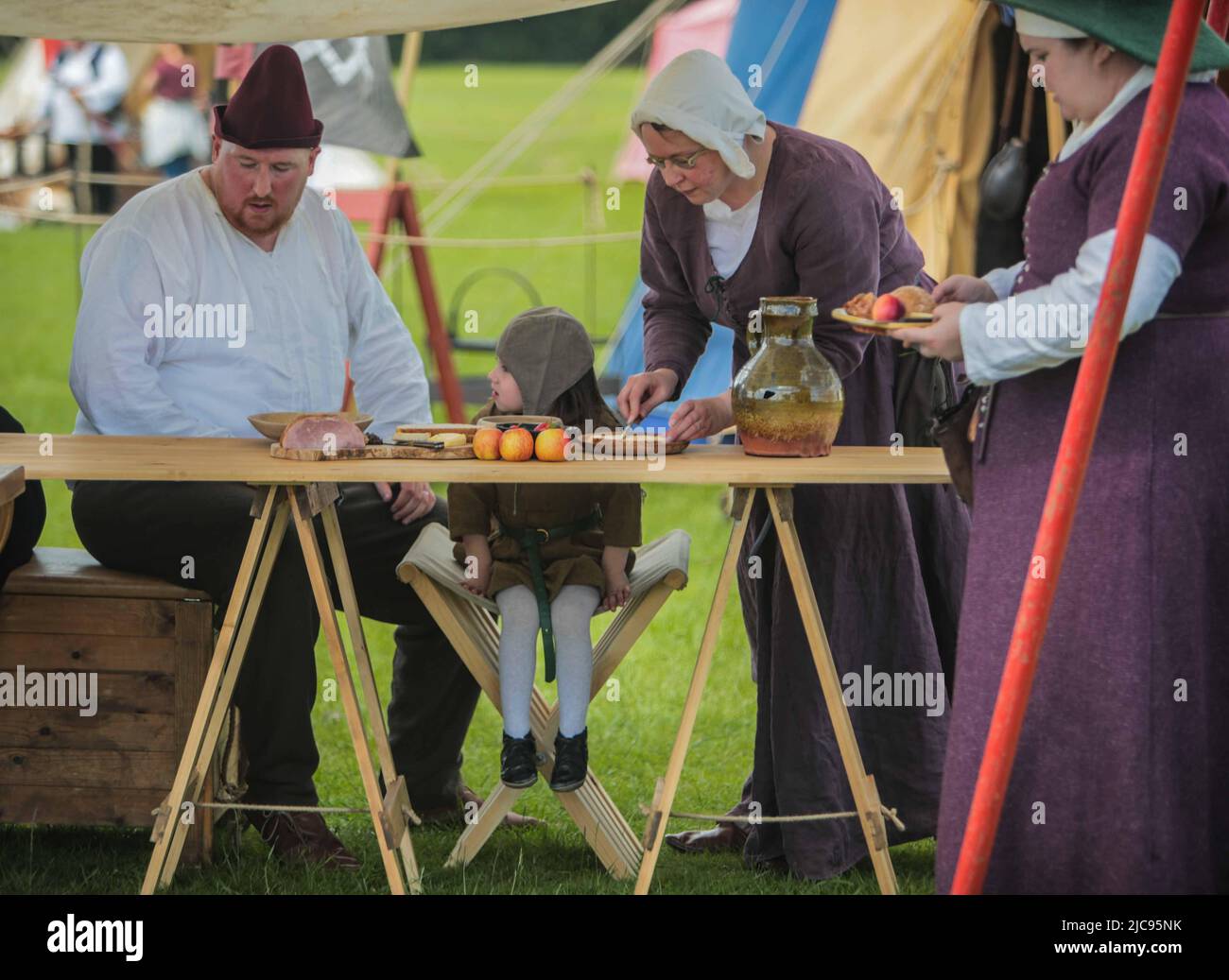 UK 11 June 2022 Medieval Festival is London’s only