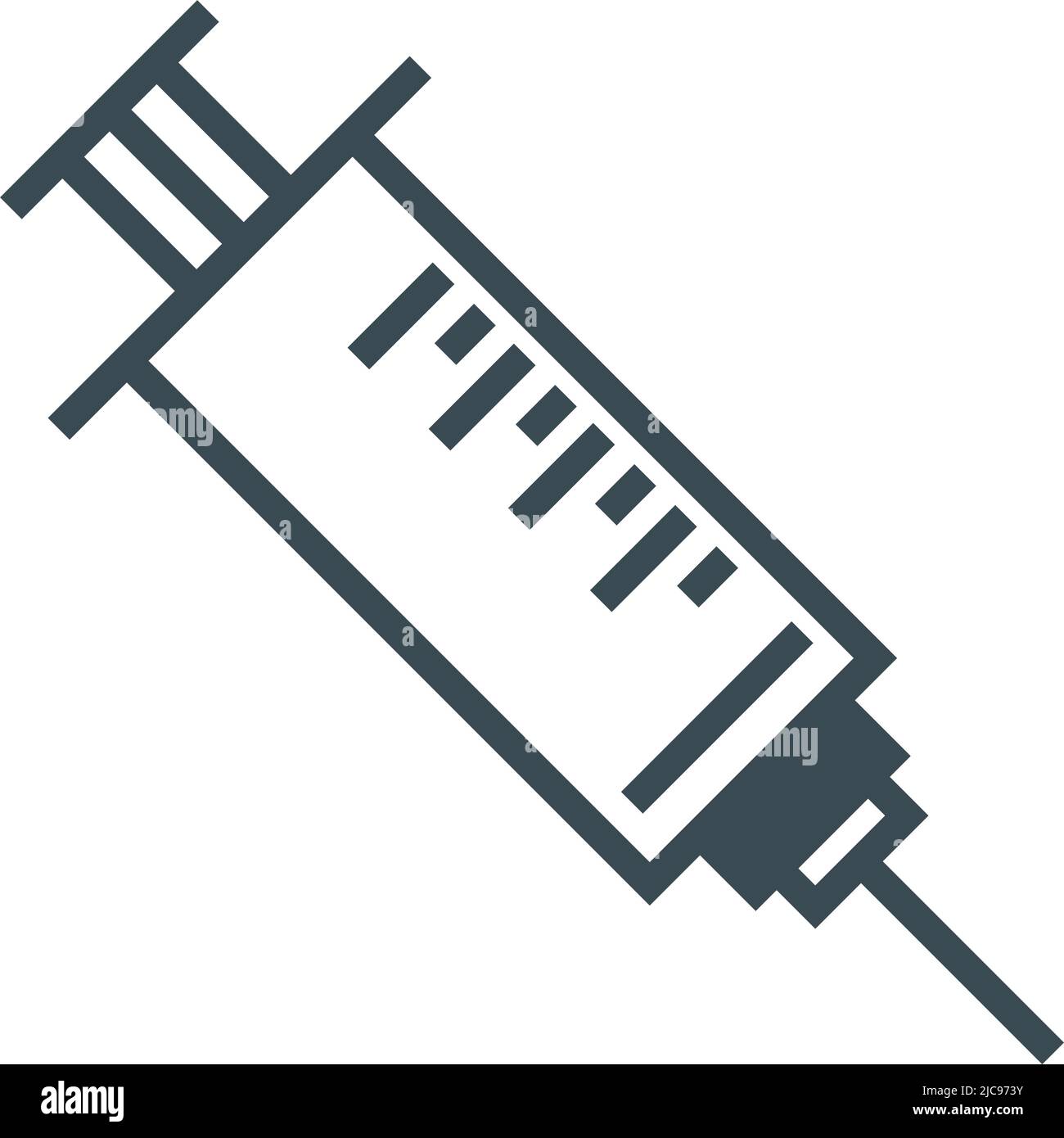 medical vaccination syringe Stock Vector Image & Art - Alamy