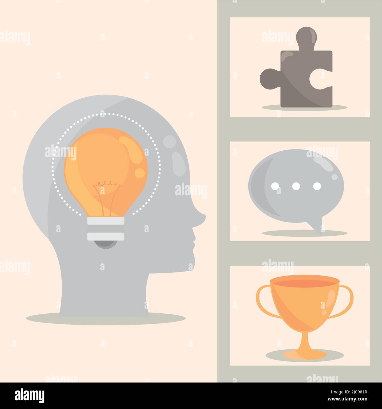 set of think Stock Vector Image & Art - Alamy
