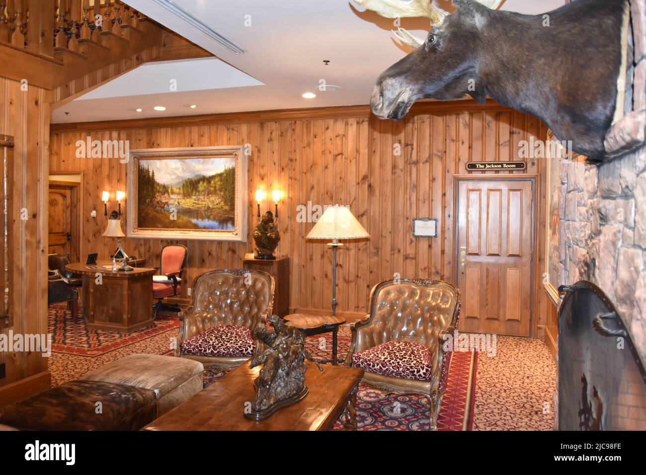 Jackson, WY. U.S.A. 5/21/2022. This luxurious petite 55-room-including ... - Luxurious Penthouse Suites In Wyoming