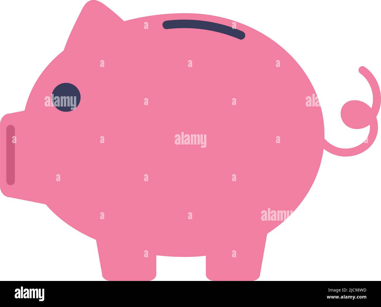 piggy bank cartoon Stock Vector Image & Art Alamy