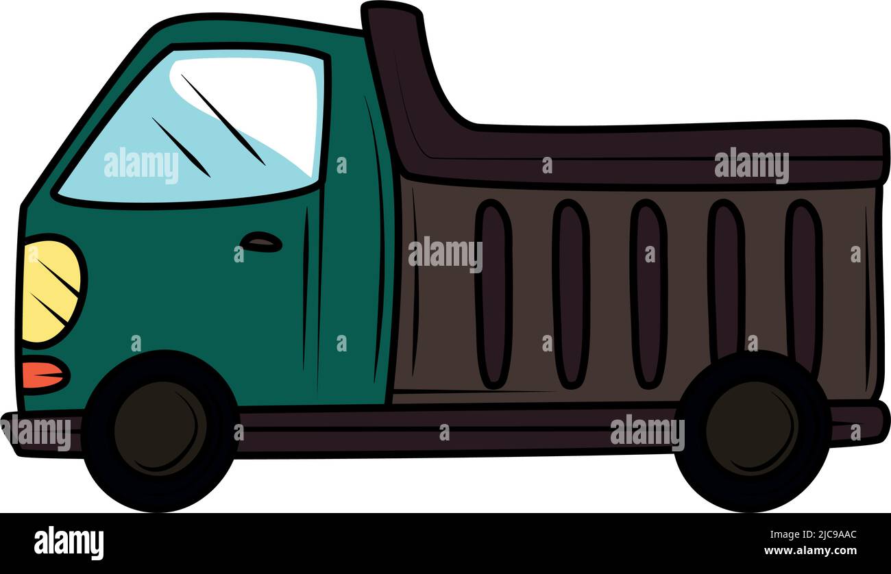 dump truck transport Stock Vector Image & Art - Alamy