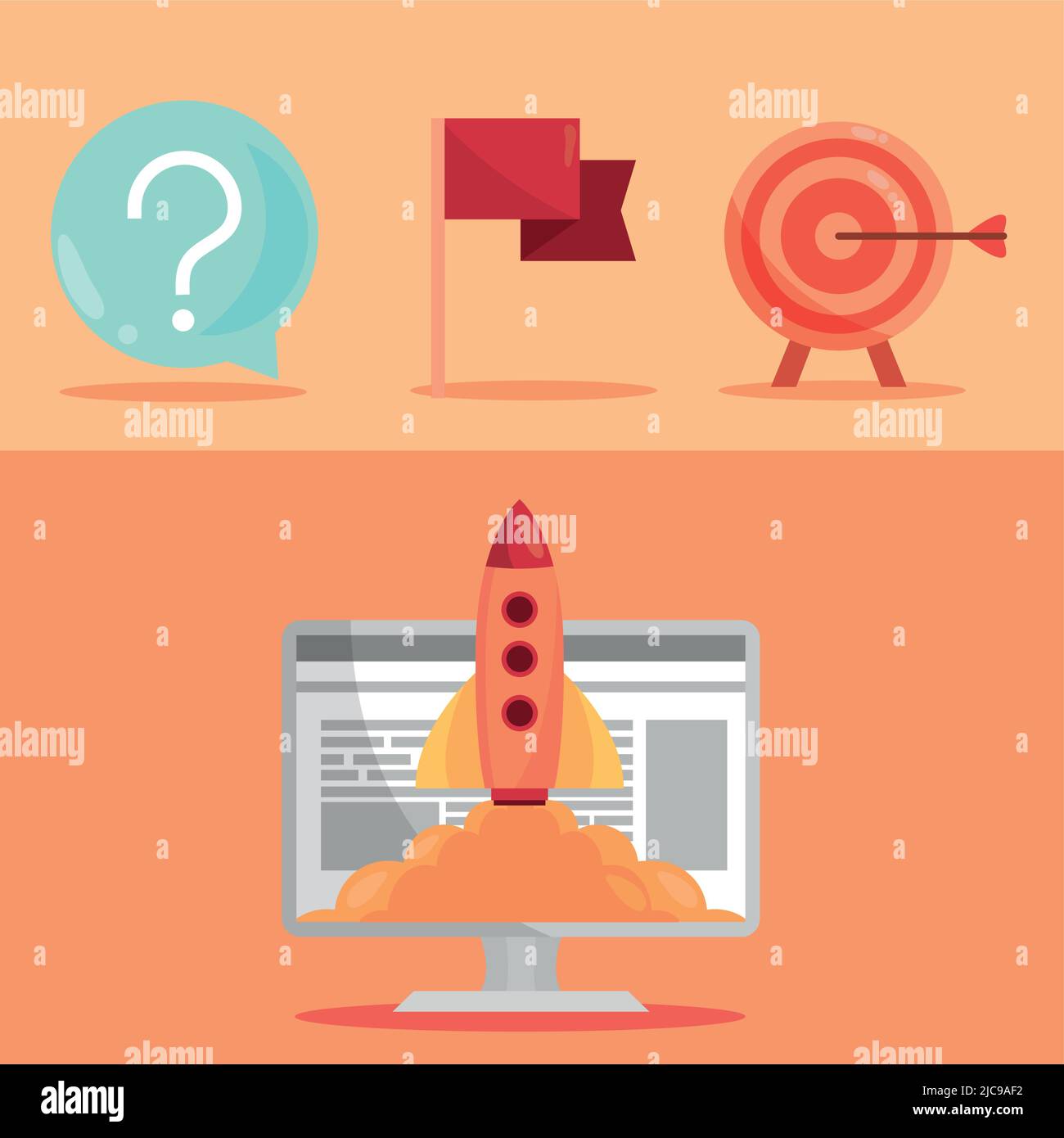 think strategy icons Stock Vector Image & Art - Alamy