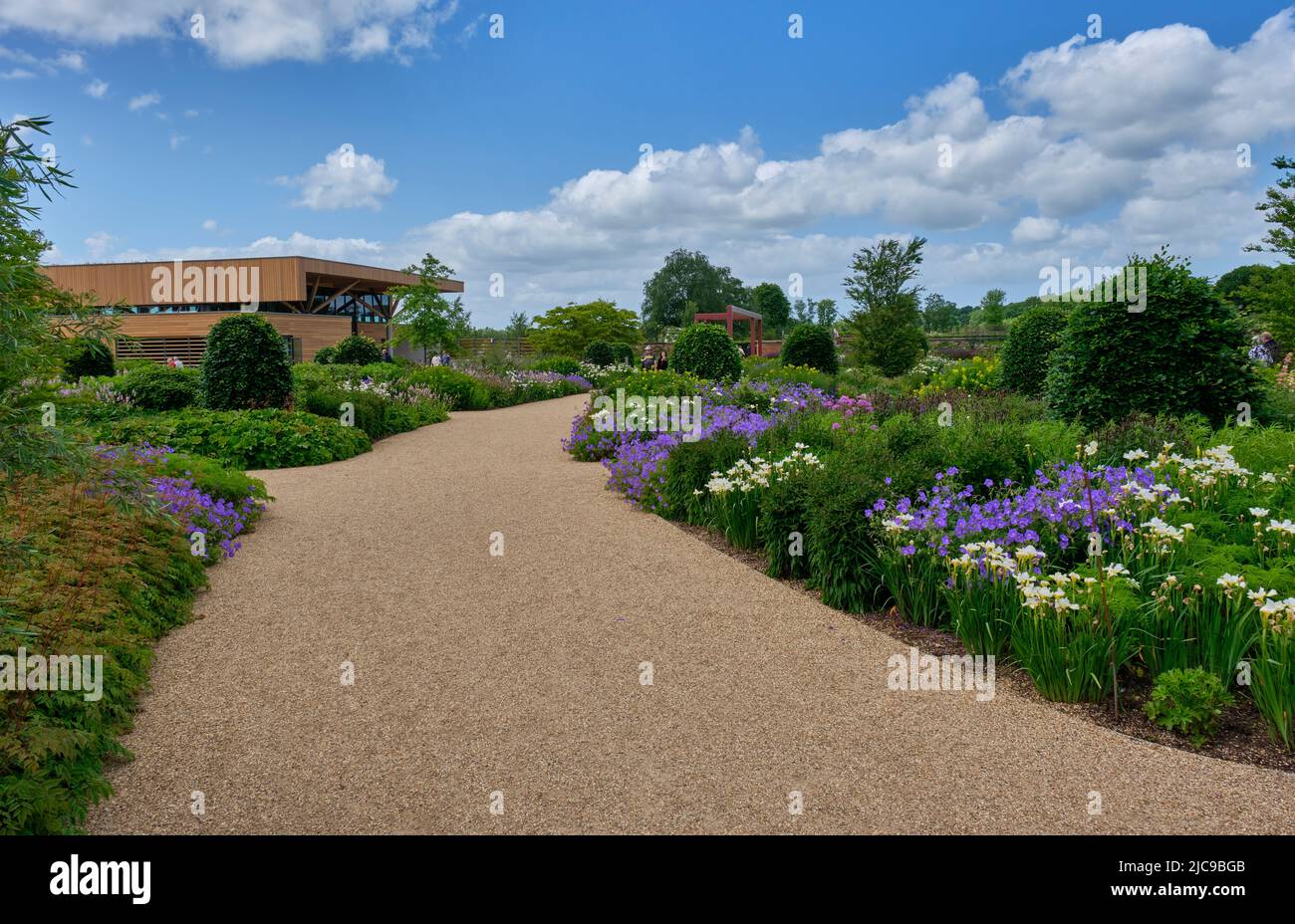 Worsley Garden at RHS Bridgewater, Worsley, Manchester Stock