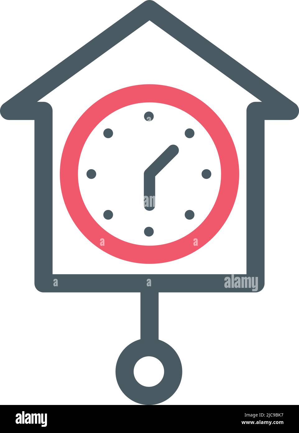 wooden cuckoo clock Stock Vector Image & Art Alamy