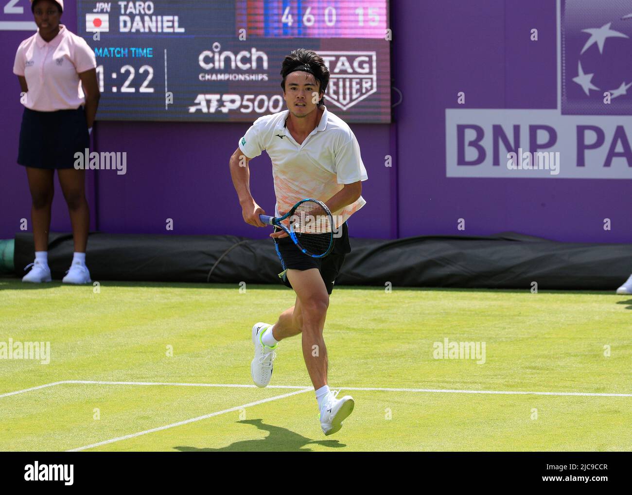 11th June 2022; Queen's Club, West Kensington, London, England; Cinch