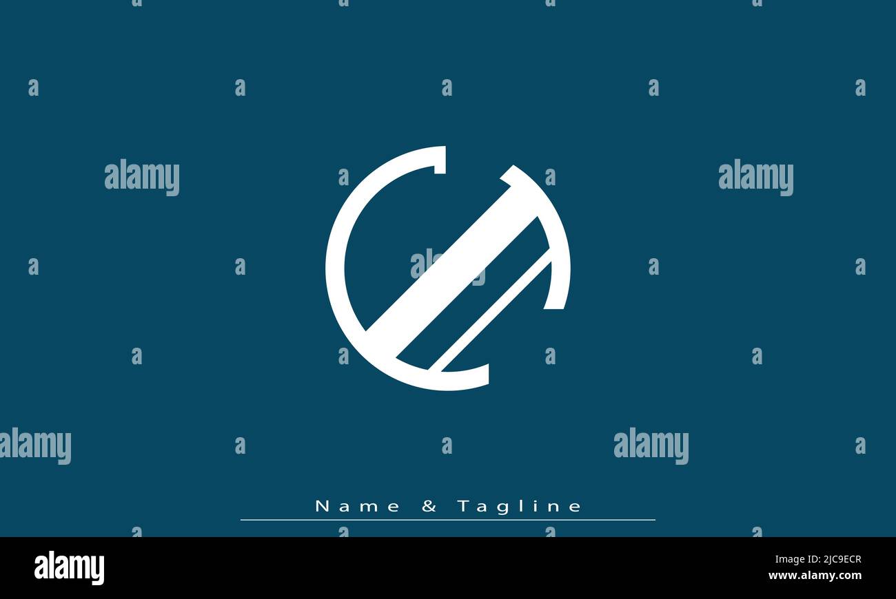 Alphabet letters Initials Monogram logo CA , AC Stock Vector