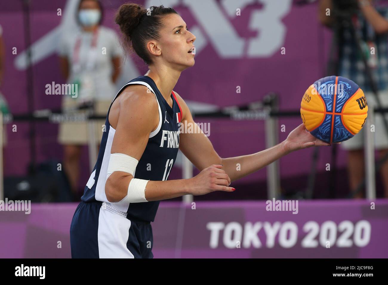 JULY 28th, 2021 TOKYO, JAPAN Laetitia Guapo of France (12) in action