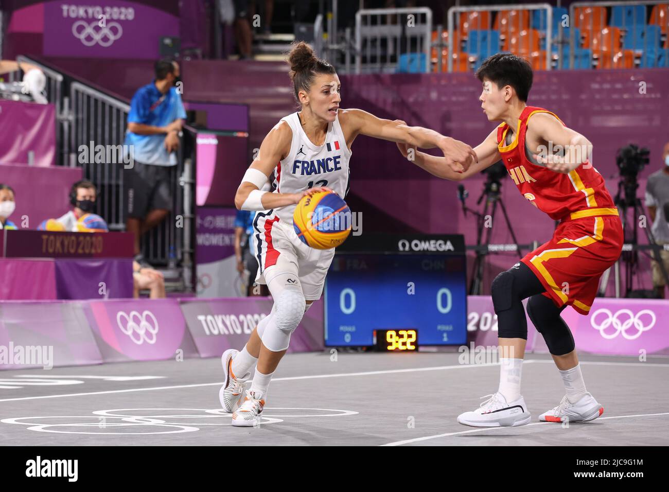 JULY 28th, 2021 TOKYO, JAPAN Laetitia Guapo of France 12 in action