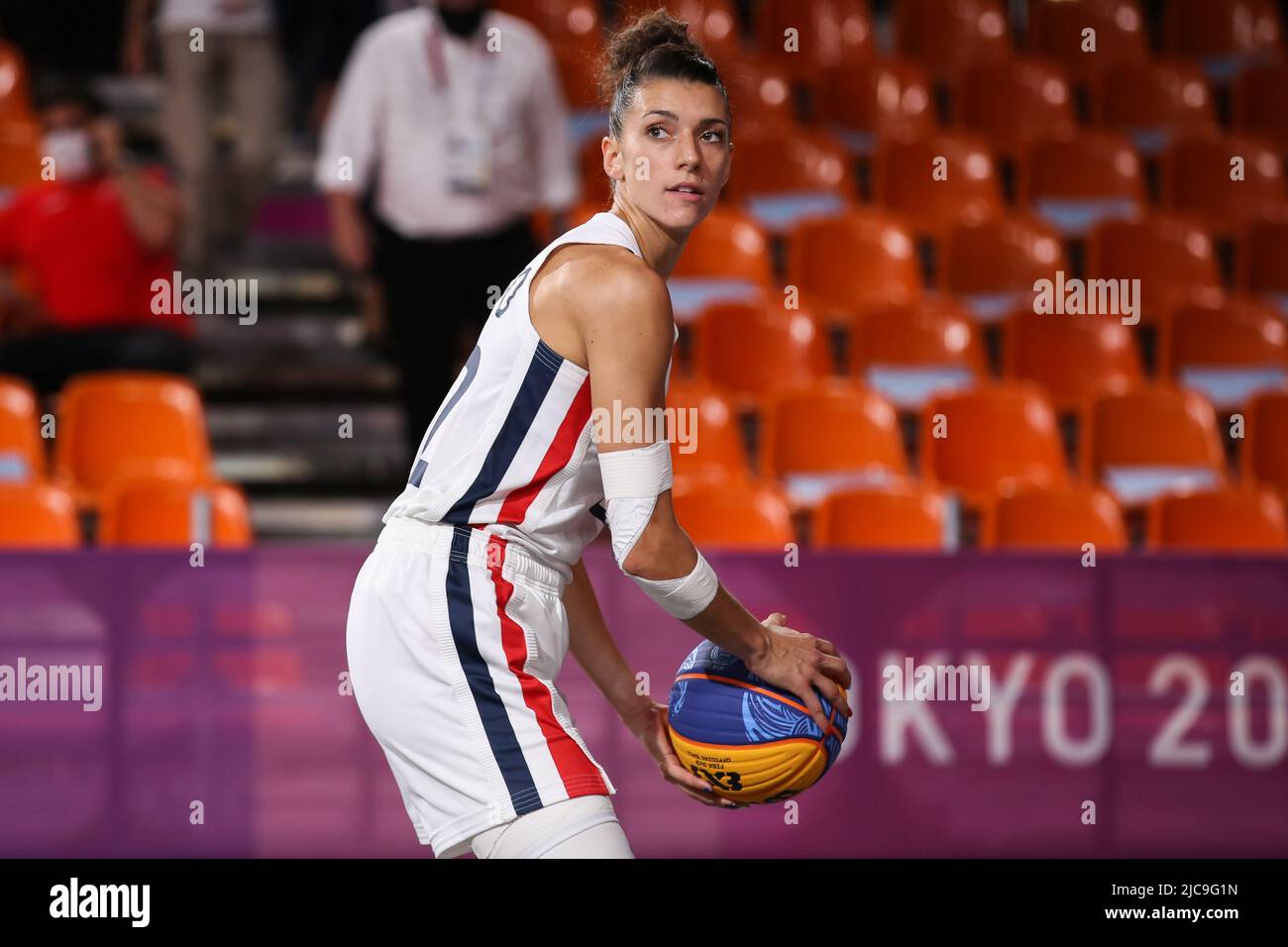 JULY 28th, 2021 TOKYO, JAPAN Laetitia Guapo of France 12 in action