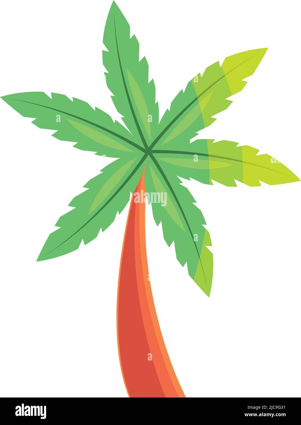tropical palm tree Stock Vector Image & Art - Alamy