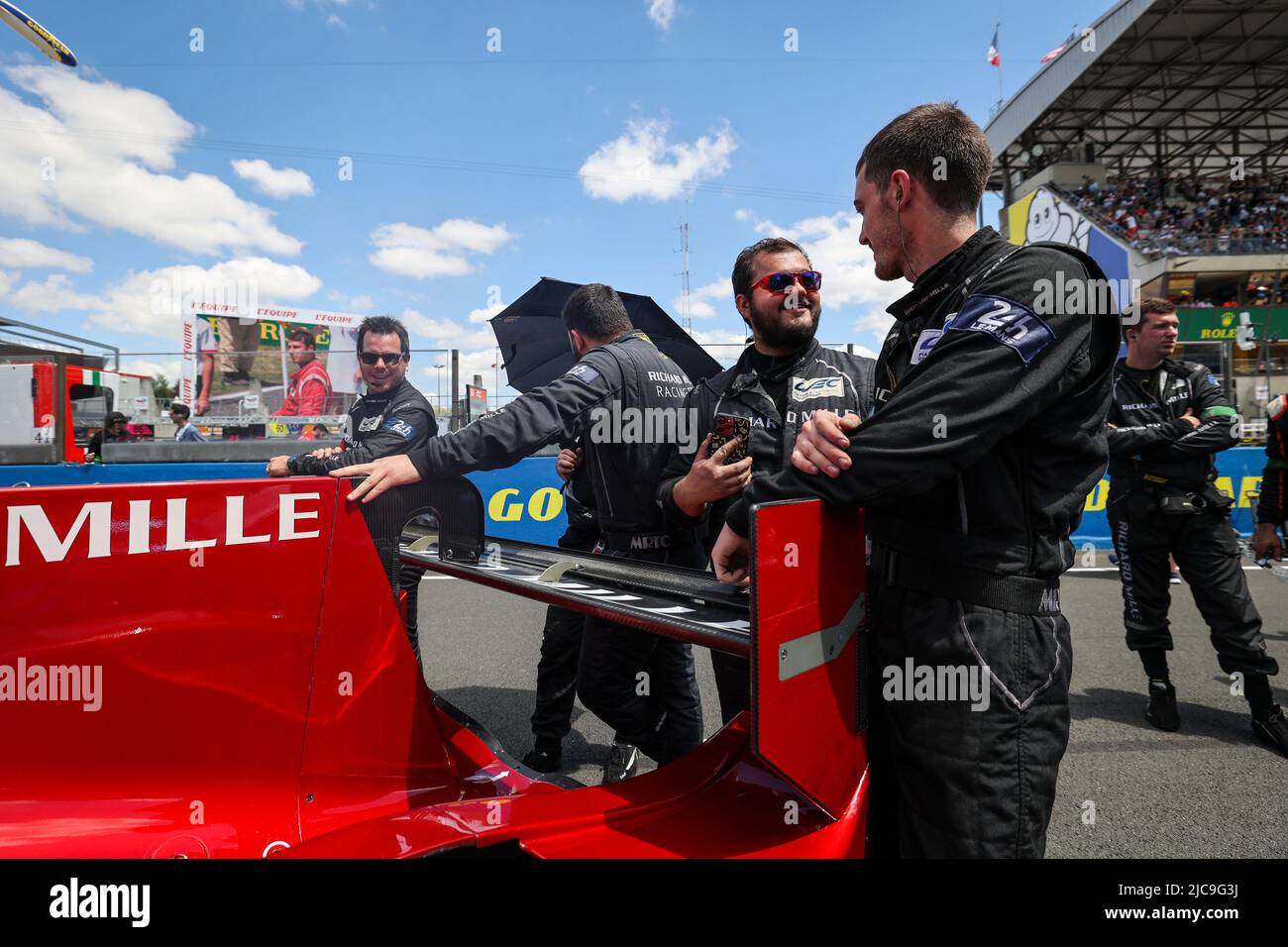 Richard Mille Racing Team, Oreca 07 - Gibson, mechanic, mecanicien ...
