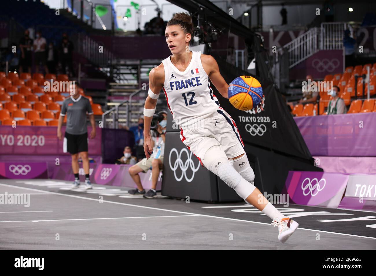 JULY 28th, 2021 TOKYO, JAPAN Laetitia Guapo of France 12 in action
