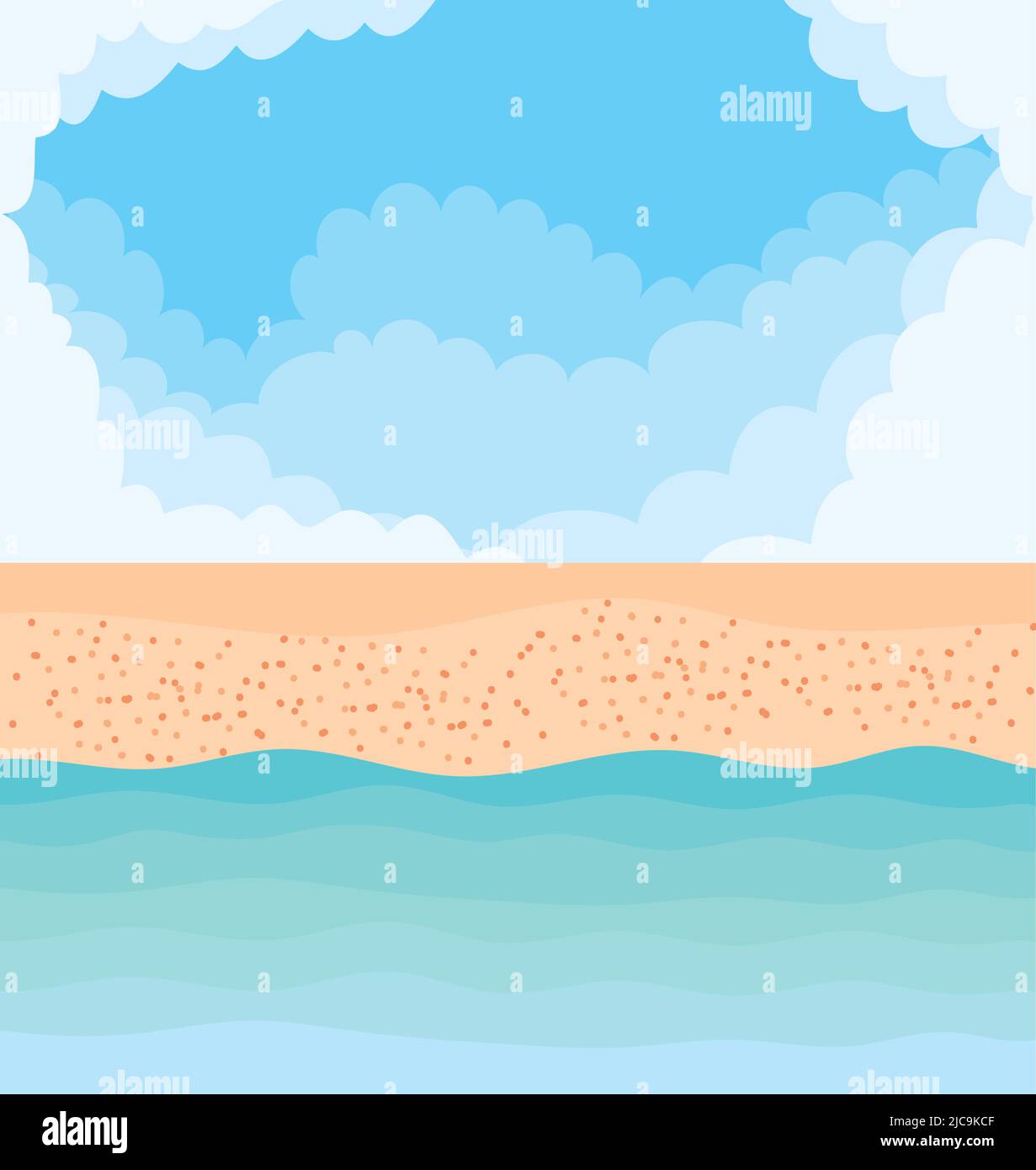 poster of the beach Stock Vector Image & Art - Alamy