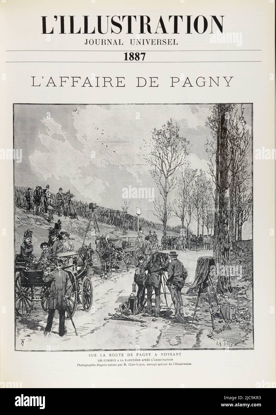 N° Jn2   Authentique journal Le Tapageur 1e Année  N° 2  1886   occasion main image 0