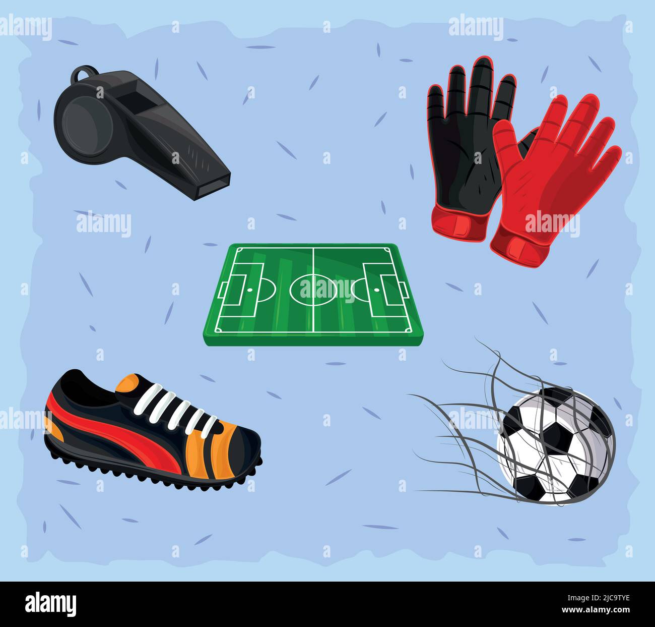 set of soccer Stock Vector Image & Art - Alamy