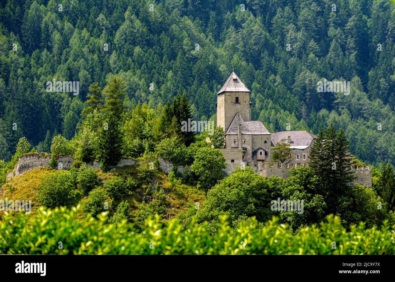 Italy South Tyrol Vipiteno Castel Tasso Stock Photo