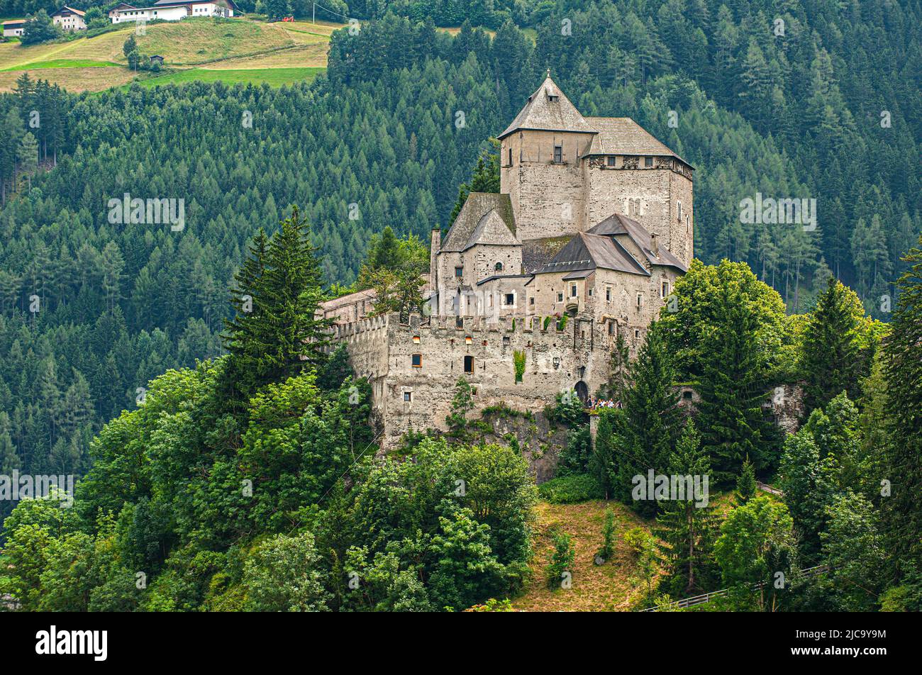 Italy South Tyrol Vipiteno Castel Tasso Stock Photo Alamy