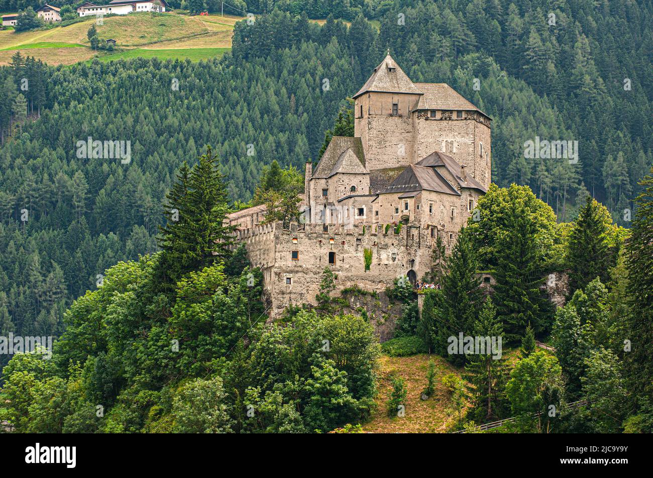 Italy South Tyrol Vipiteno Castel Tasso Stock Photo