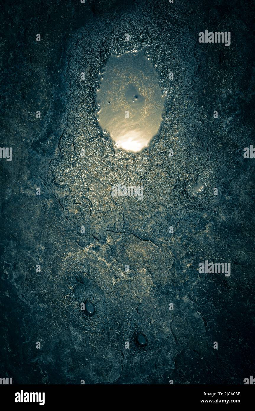 Carmel Tide Pool Stock Photo Alamy