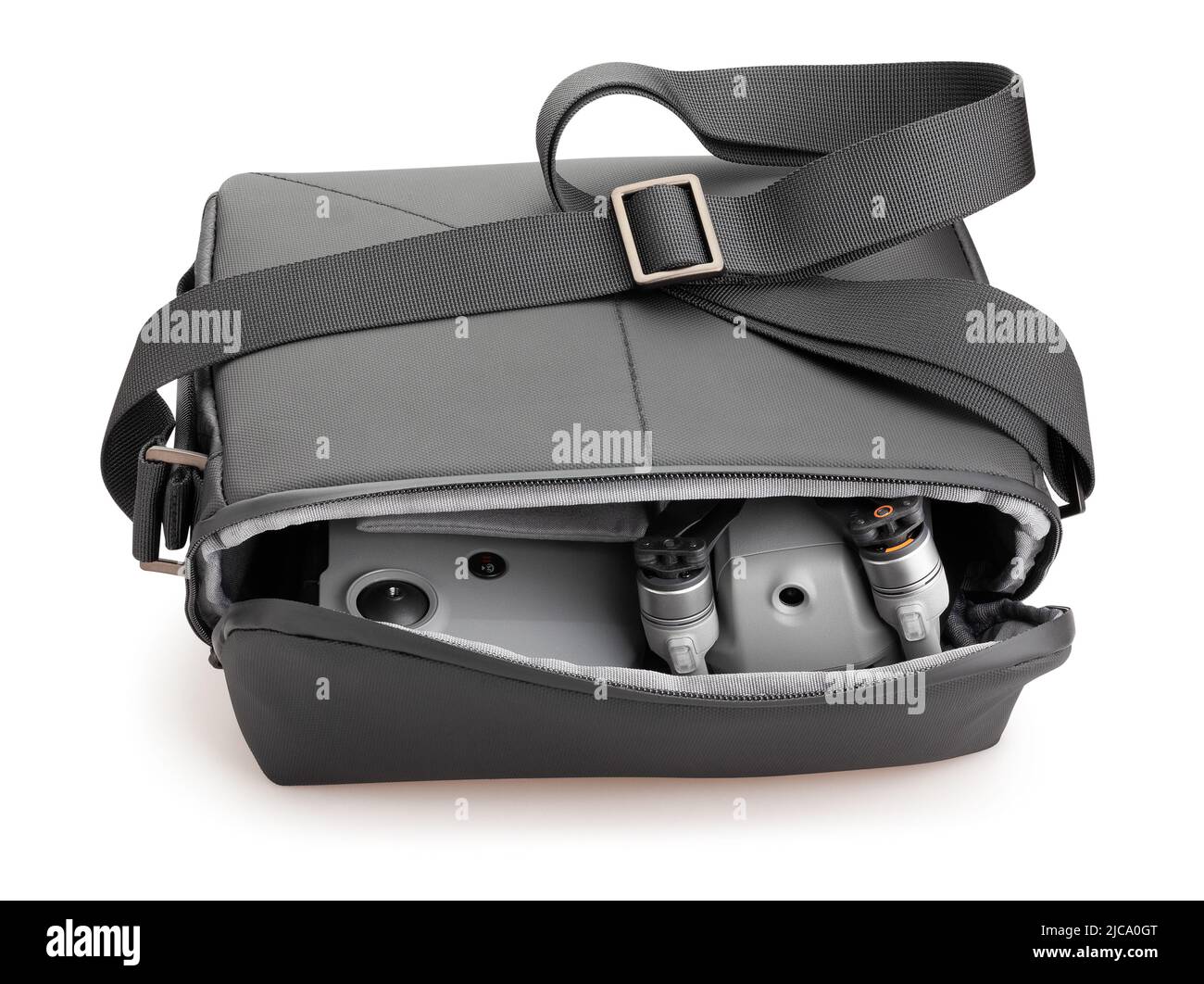 drone carrying bag path isolated on white Stock Photo Alamy