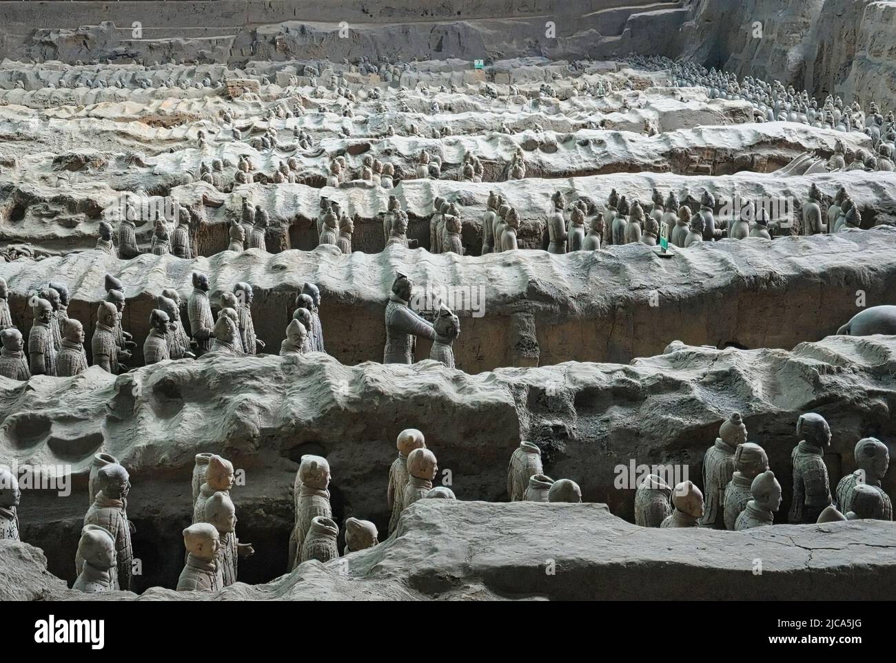 The Terracotta Army is a set of statues placed in the mausoleum of the