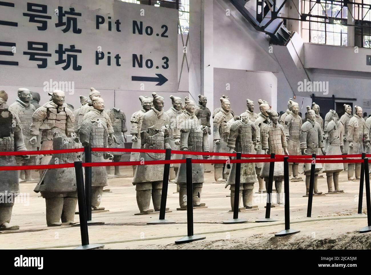 The Terracotta Army is a set of statues placed in the mausoleum of the