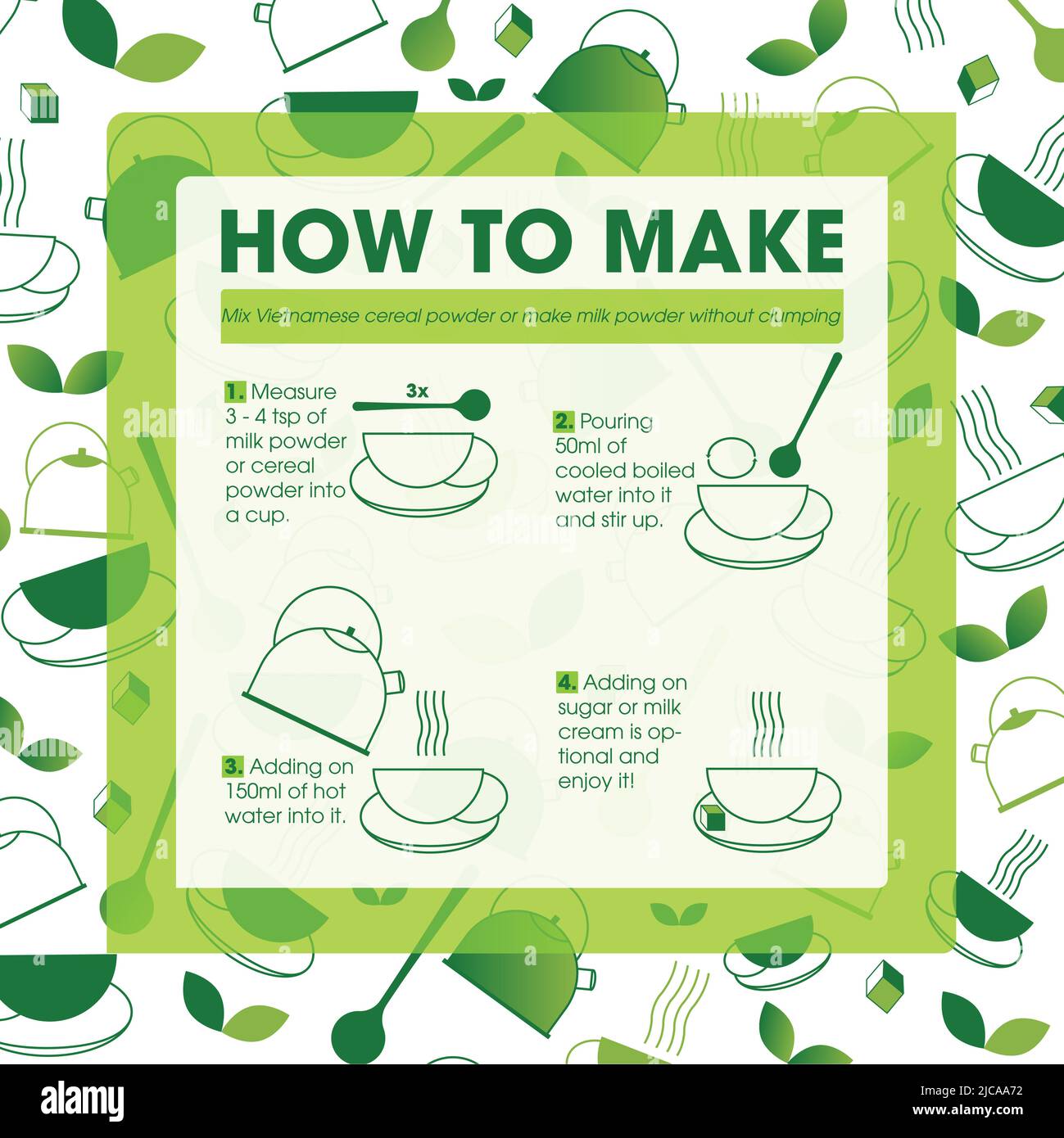 Mix vietnamese cereal powder hires stock photography and images Alamy