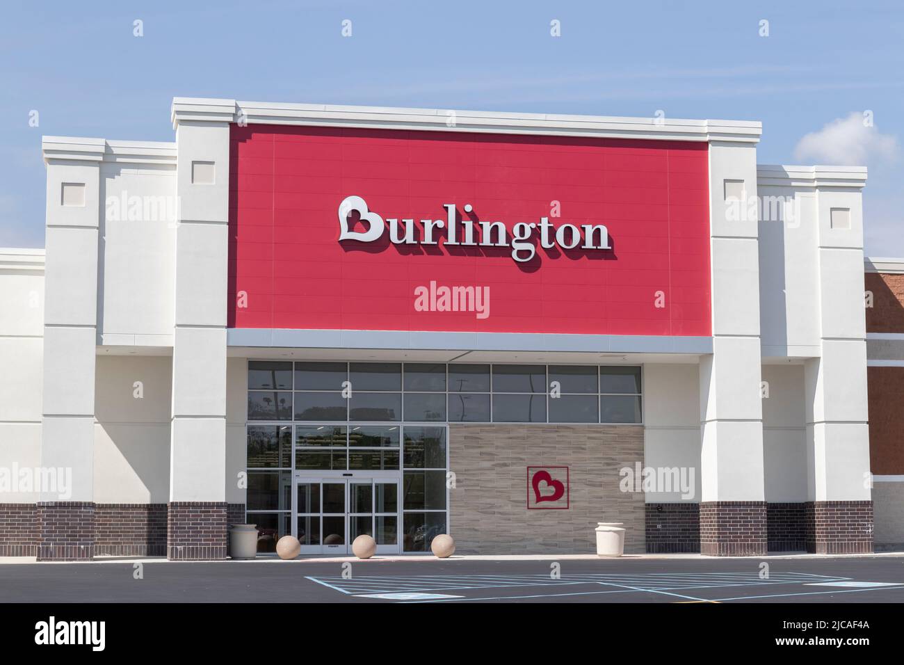 Kokomo - Circa June 2022: Burlington department store. Burlington is an American national off price department retailer. Stock Photo