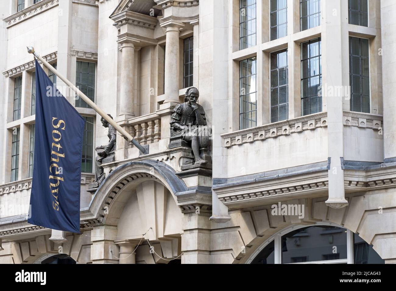 Sotheby's auction house for expensive items in London's Westend. London - 11th June 2022 Stock Photo