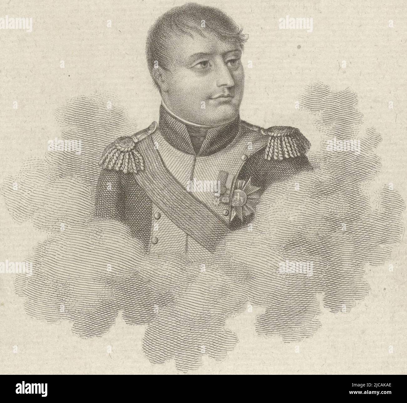 Bust of Napoleon I Bonaparte, emperor of the French, made on the