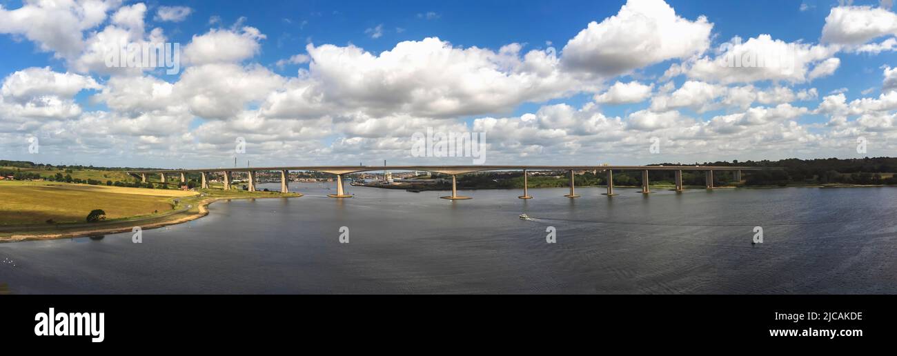 Country and a14 motorway hi-res stock photography and images - Alamy