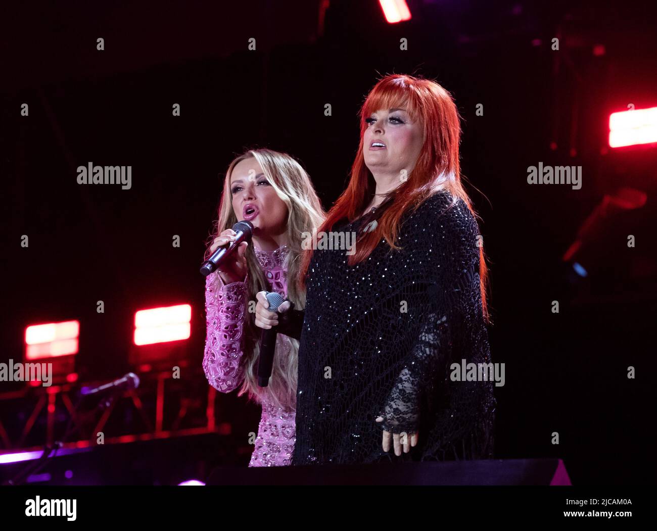 Carly Pearce and Wynonna Judd perform during day 2 of CMA Fest 2022 at