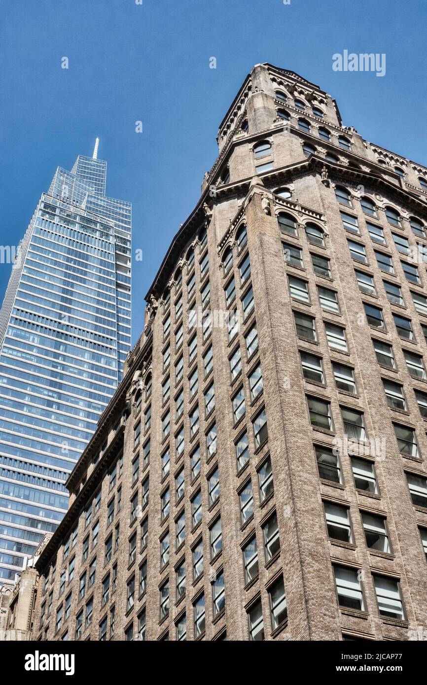 The supertall One Vanderbilt looms over the skyscraper at 285 Madison Avenue, New York City, USA  2022 Stock Photo