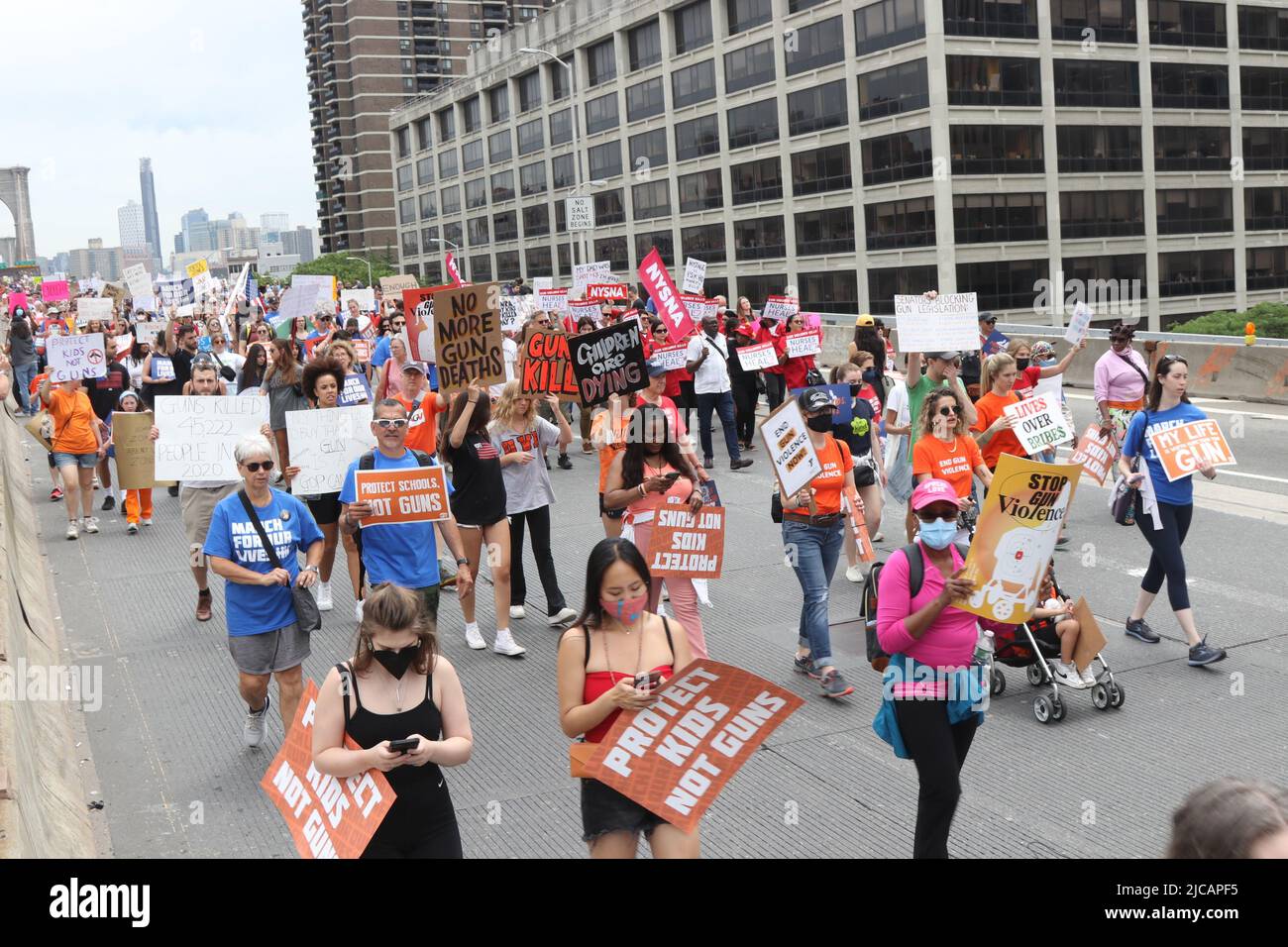 March for Our Lives 2022, New York, NY USA Stock Photo