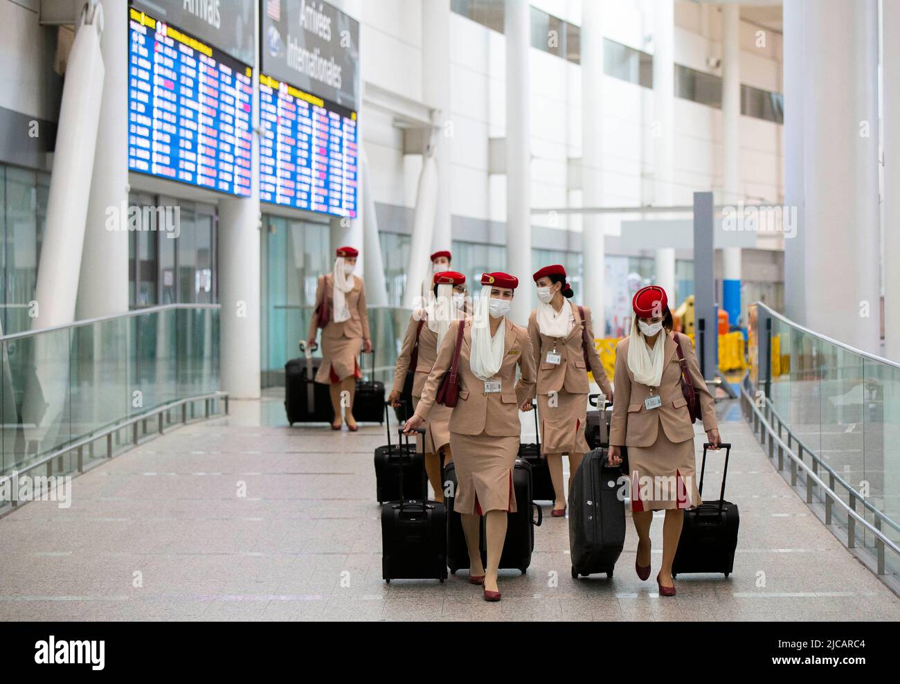 Flight attendants canadian airports hires stock photography and images