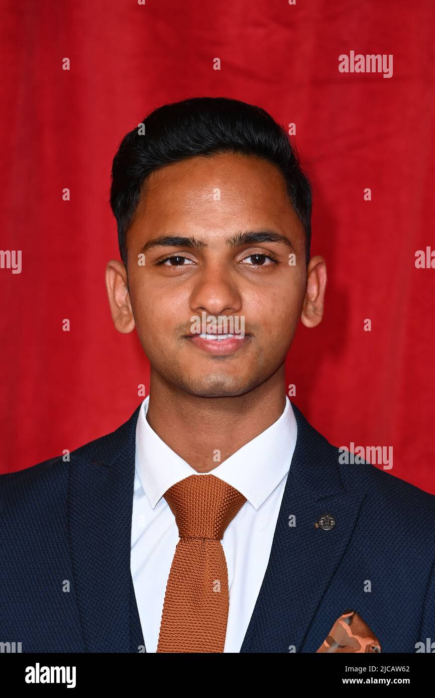 London, UK. 11 June 2022. Ijaz Rana arriving at the British Soap Awards ...