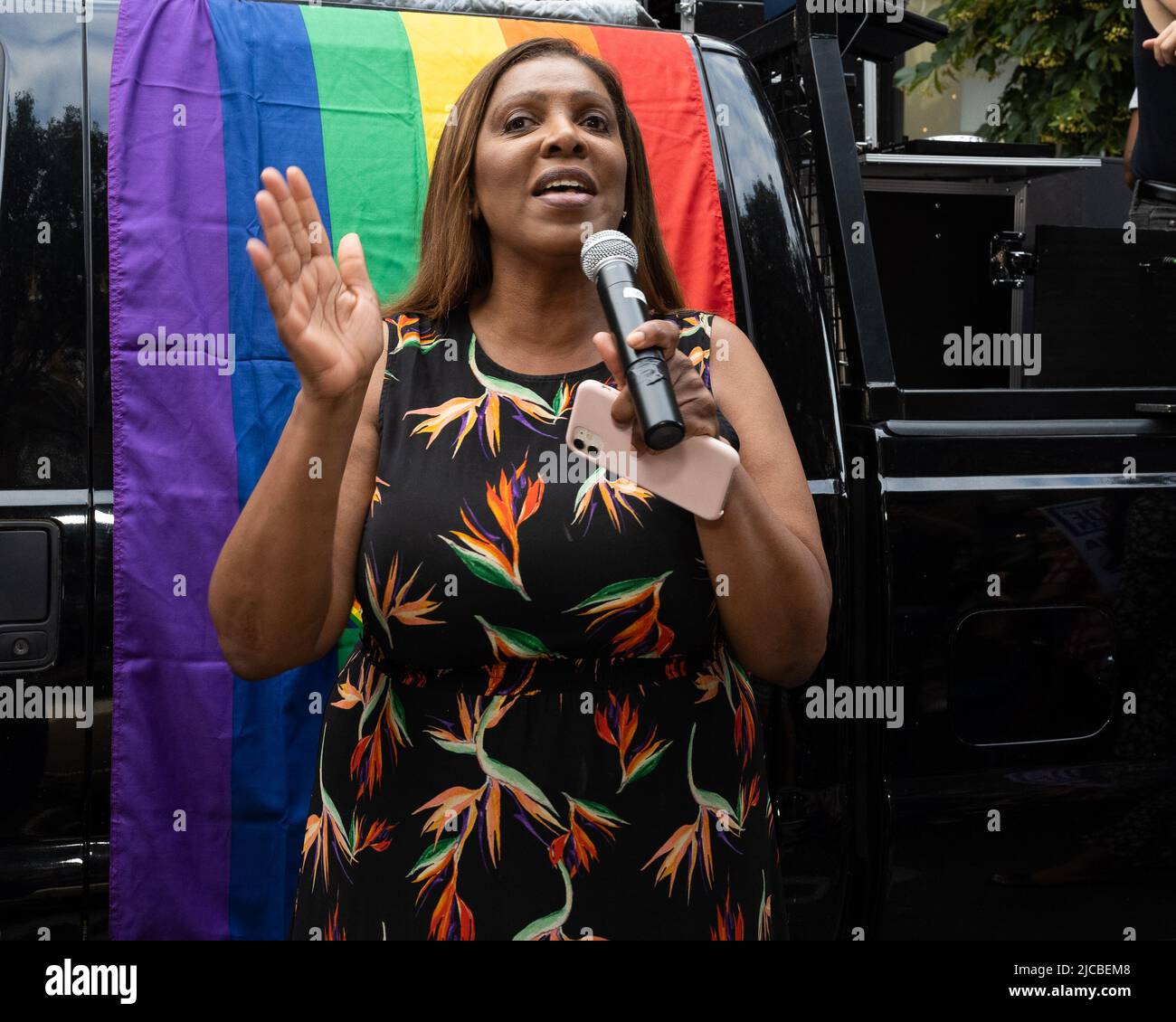 New York, USA. 11th June, 2022. NY State Attorney General Tish James