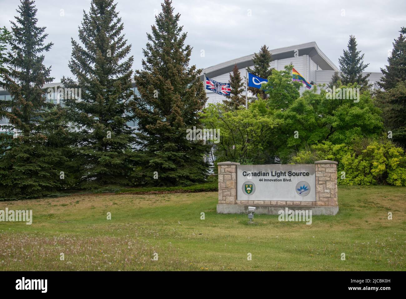 Canadian Light Source, University of Saskatchewan, Main Campus, Saskatoon, Saskatchewan. Stock Photo