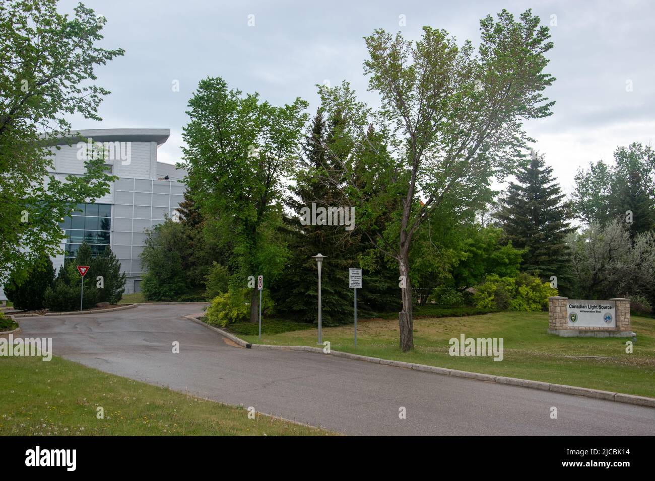 Canadian Light Source, University of Saskatchewan, Main Campus, Saskatoon, Saskatchewan. Stock Photo
