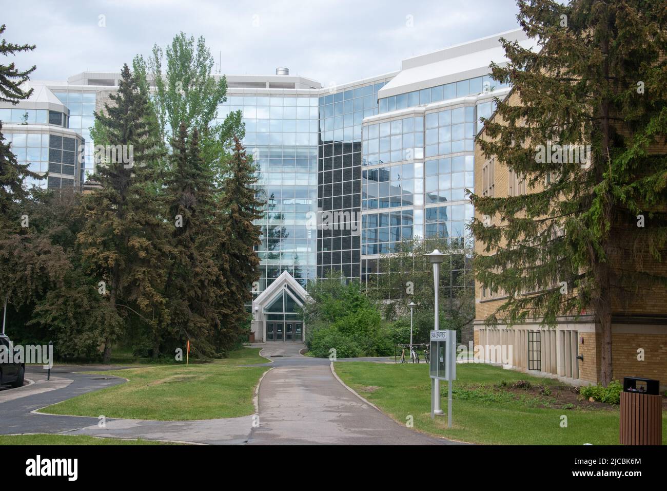 College of Agriculture Building, University of Saskatchewan, Main Campus, Saskatoon, Saskatchewan. Stock Photo