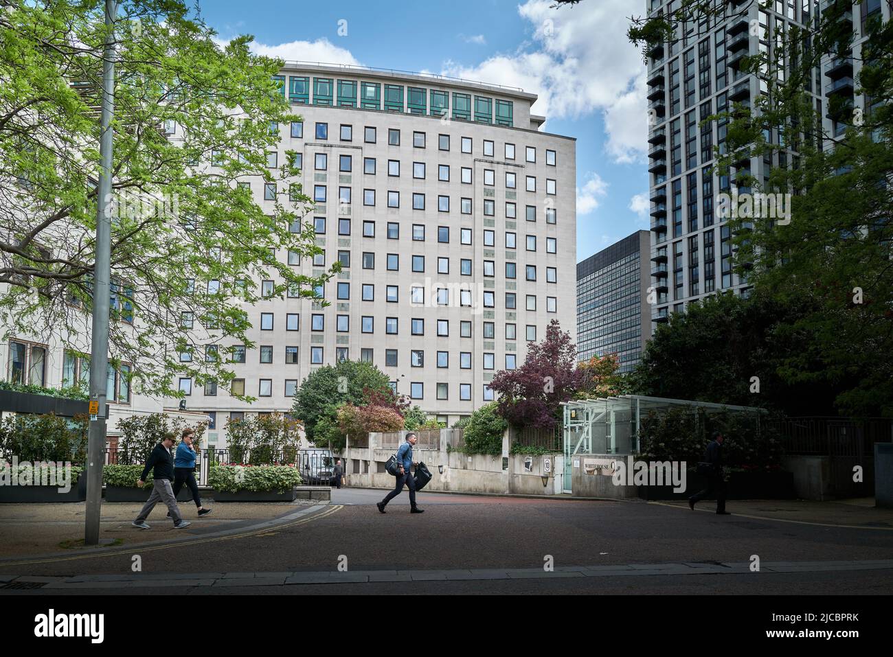 Luxury flats , Whitehouse apartments, London, England Stock Photo Alamy