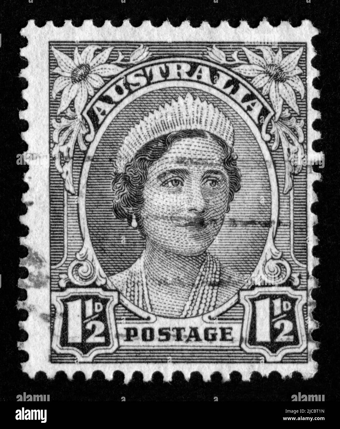 Stamp print in Australia Stock Photo Alamy