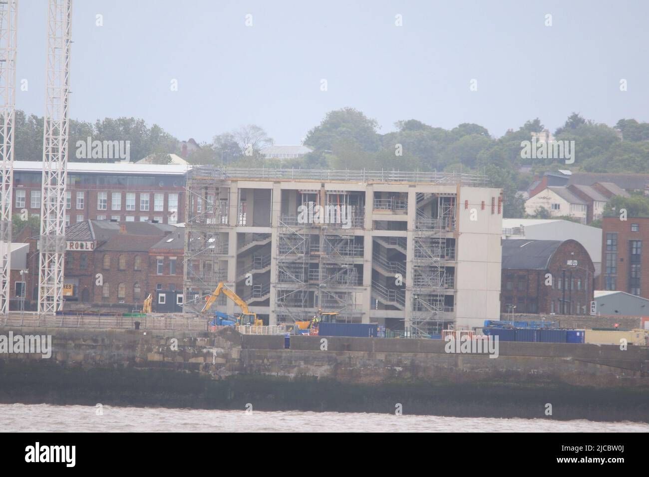 Bramley Moore Dock Stock Photo