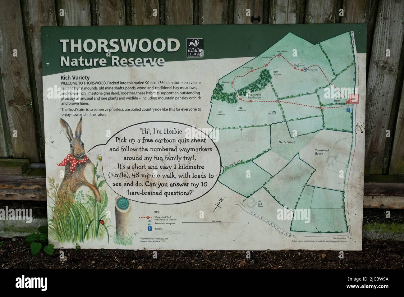 Thorswood Nature Reserve Stock Photo