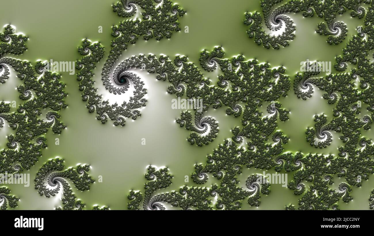 Abstract Computer generated Fractal design. A fractal is a never-ending ...