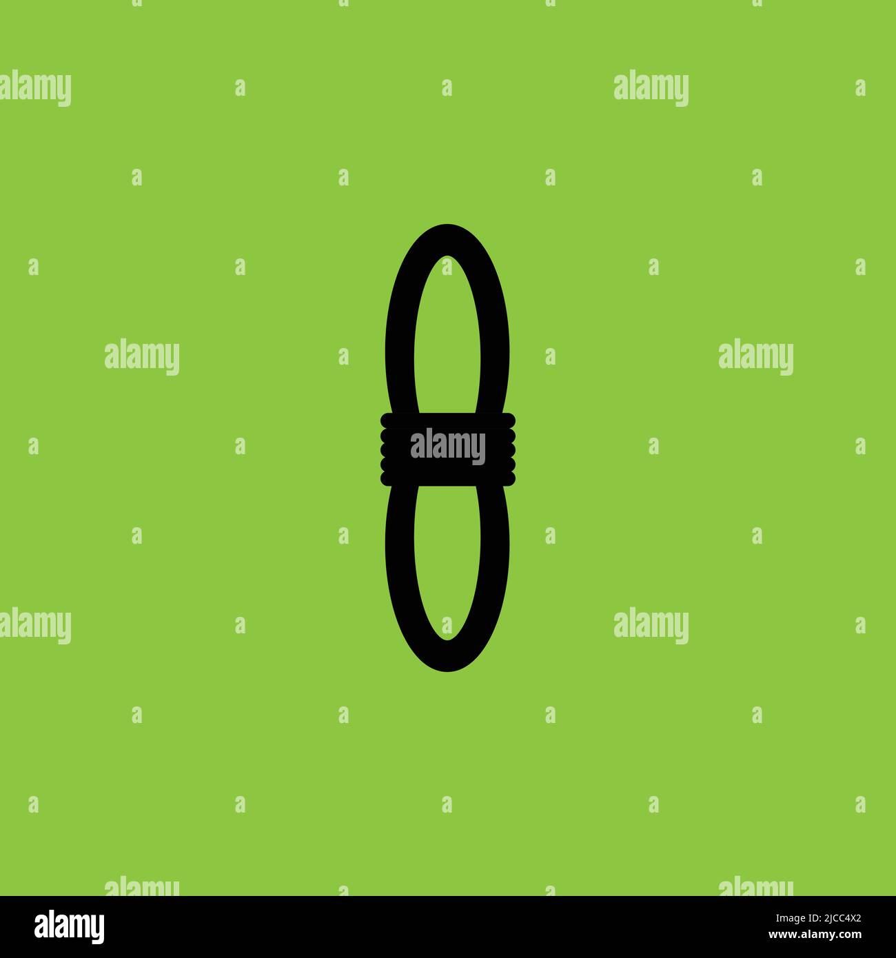 Rope icon isolated. Construction Concept. - Vector Stock Vector