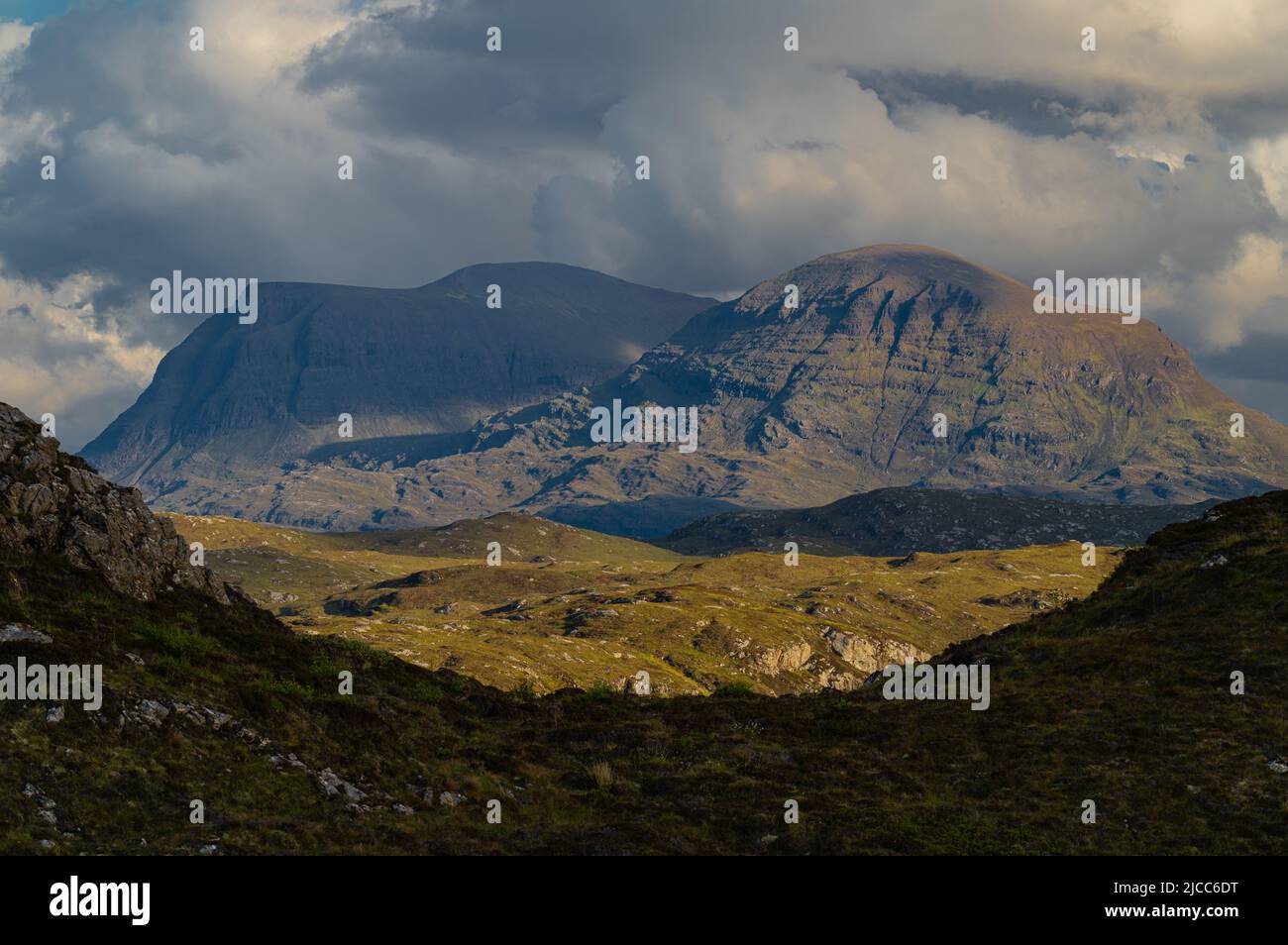 Quinag Mountain, Assynt, NW Highlands, Scotland. Stock Photo