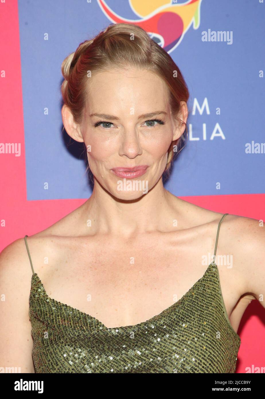 LOS ANGELES, CA - JUNE 11: Katherine Hicks, at the G'Day USA And The