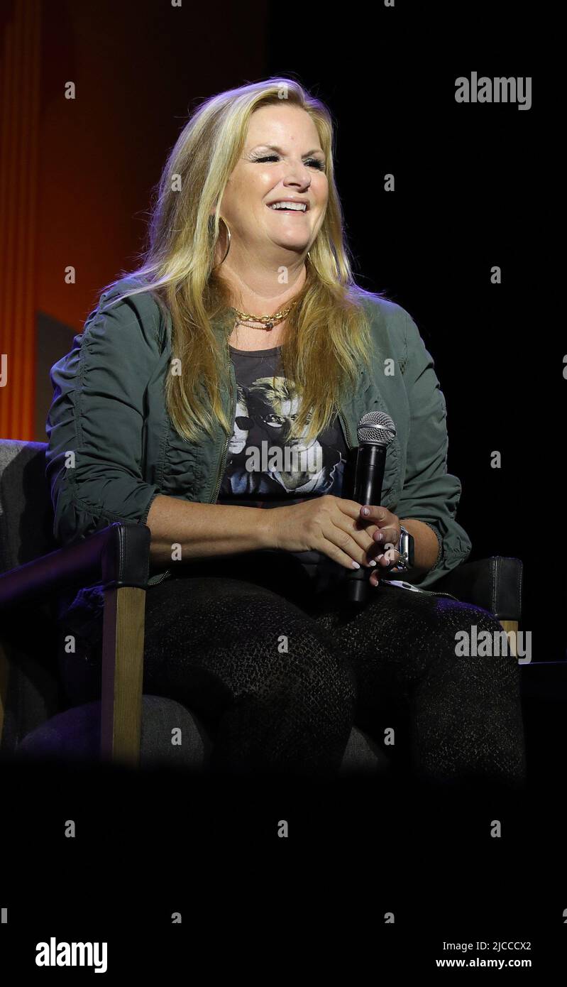 Nashville, TN, USA. 11th June, 2022. Trisha Yearwood on stage for CMA